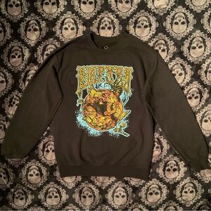 Empyre Black Sweater with Colorful Graphic